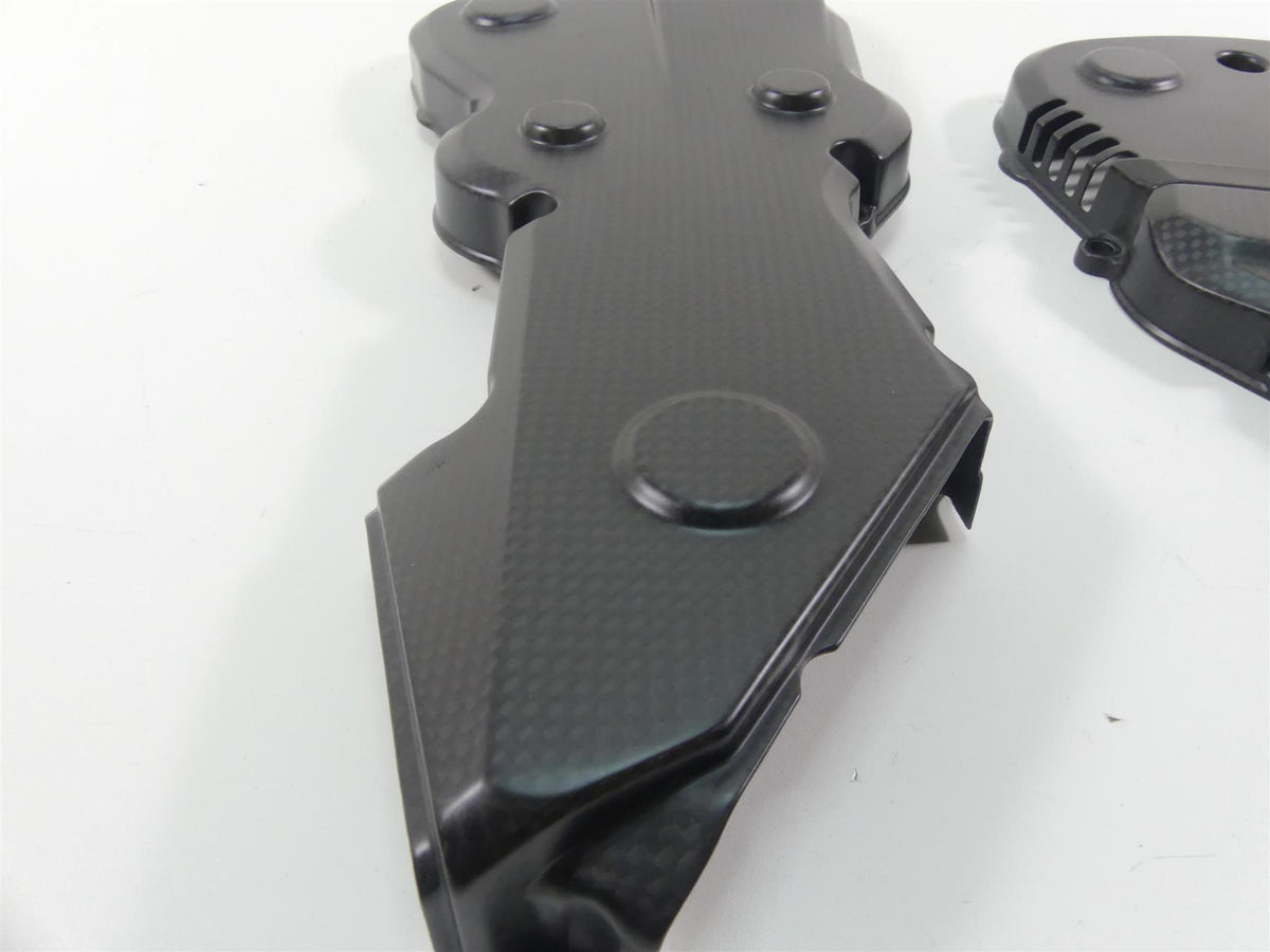2014 Ducati Hypermotard 821 SP Carbon Fiber Timing Cover Set 24511411A 24511101B {{ shop.shopifyCountryName }} - Mototech271