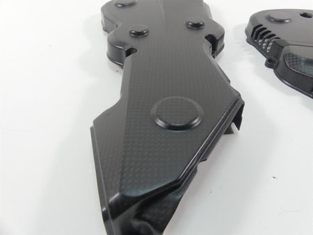 2014 Ducati Hypermotard 821 SP Carbon Fiber Timing Cover Set 24511411A 24511101B {{ shop.shopifyCountryName }} - Mototech271