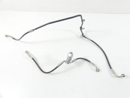 2015 Triumph 1050 Speed Triple R Abs Rear Brake Line Hoses Set T2024110 T2024111 {{ shop.shopifyCountryName }} - Mototech271