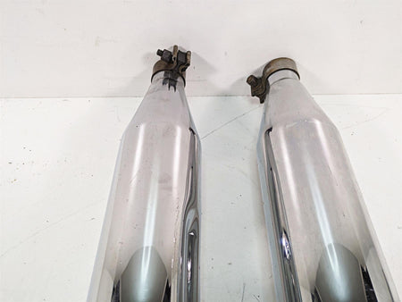 2010 Harley Touring FLHTCU Electra Glide Power House 4" Slip-On Mufflers 97122 {{ shop.shopifyCountryName }} - Mototech271