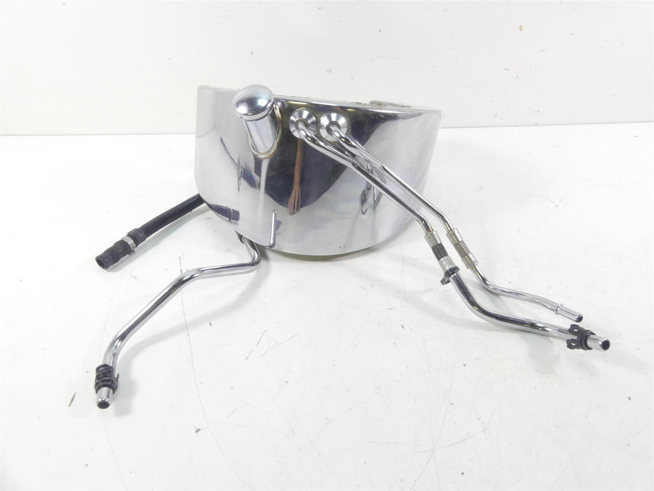 2002 Harley Softail FXSTDI Deuce Chrome Oil Tank Reservoir - Read 62498-00A {{ shop.shopifyCountryName }} - Mototech271