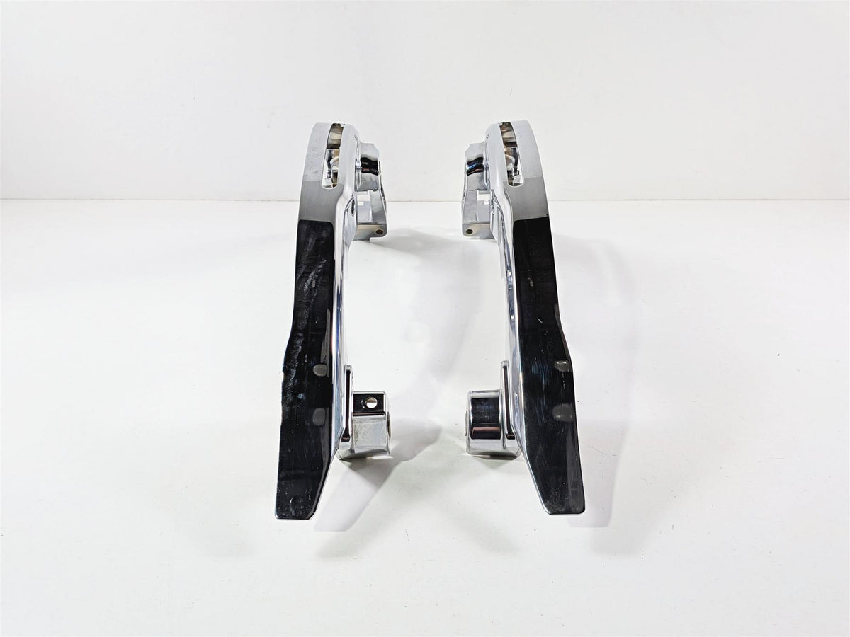 2014 Harley Touring FLHTK Electra Glide Rear Chrome Saddlebag Holder 90200503-Mototech271