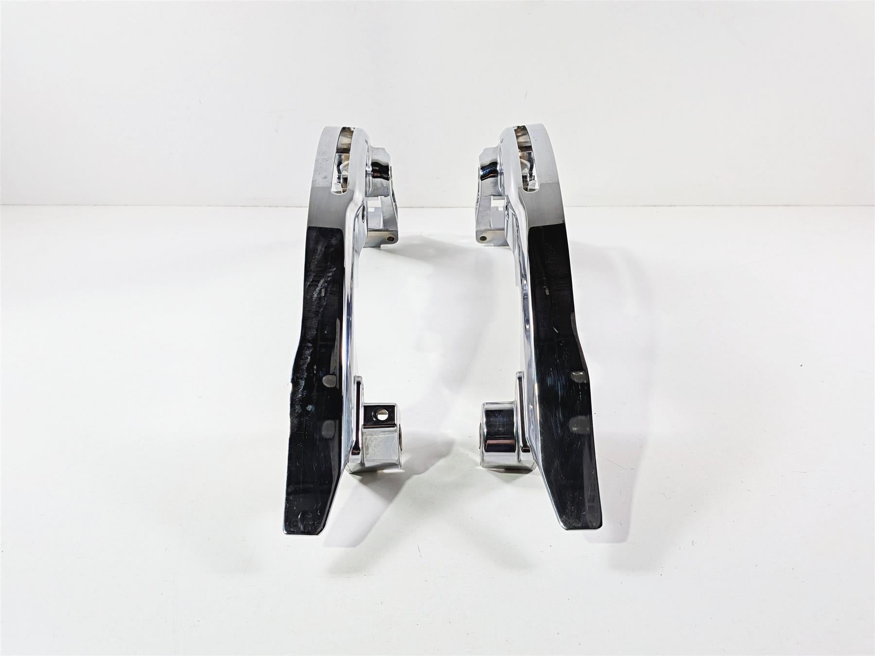 2014 Harley Touring FLHTK Electra Glide Rear Chrome Saddlebag Holder 90200503-Mototech271