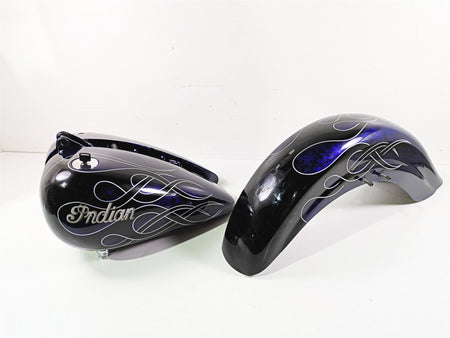 2002 Indian Spirit Deluxe Front Fender Fuel Gas Tank Set 26-320 89-463 89-464 {{ shop.shopifyCountryName }} - Mototech271