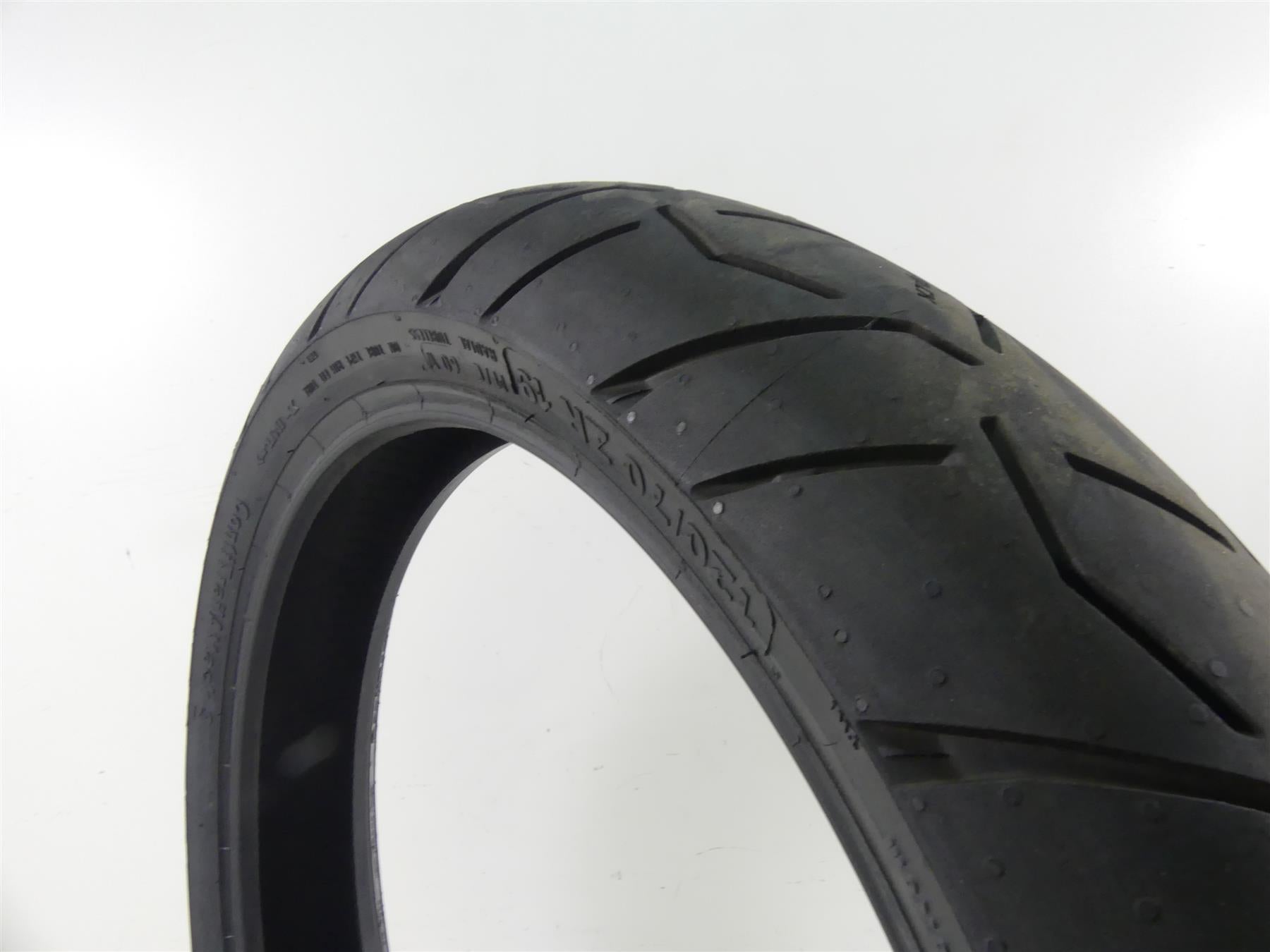 Used Front Motorcycle Tire Continental Trail Attack 3 120/70ZR19 60W 2445350000 {{ shop.shopifyCountryName }} - Mototech271