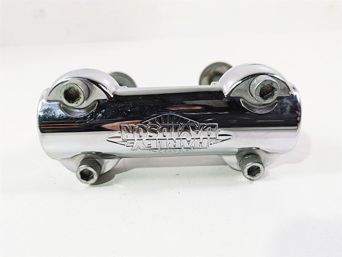 2014 Harley FLS Softail Slim Handlebar Riser Clamp Set 55984-07 56998-09 {{ shop.shopifyCountryName }} - Mototech271