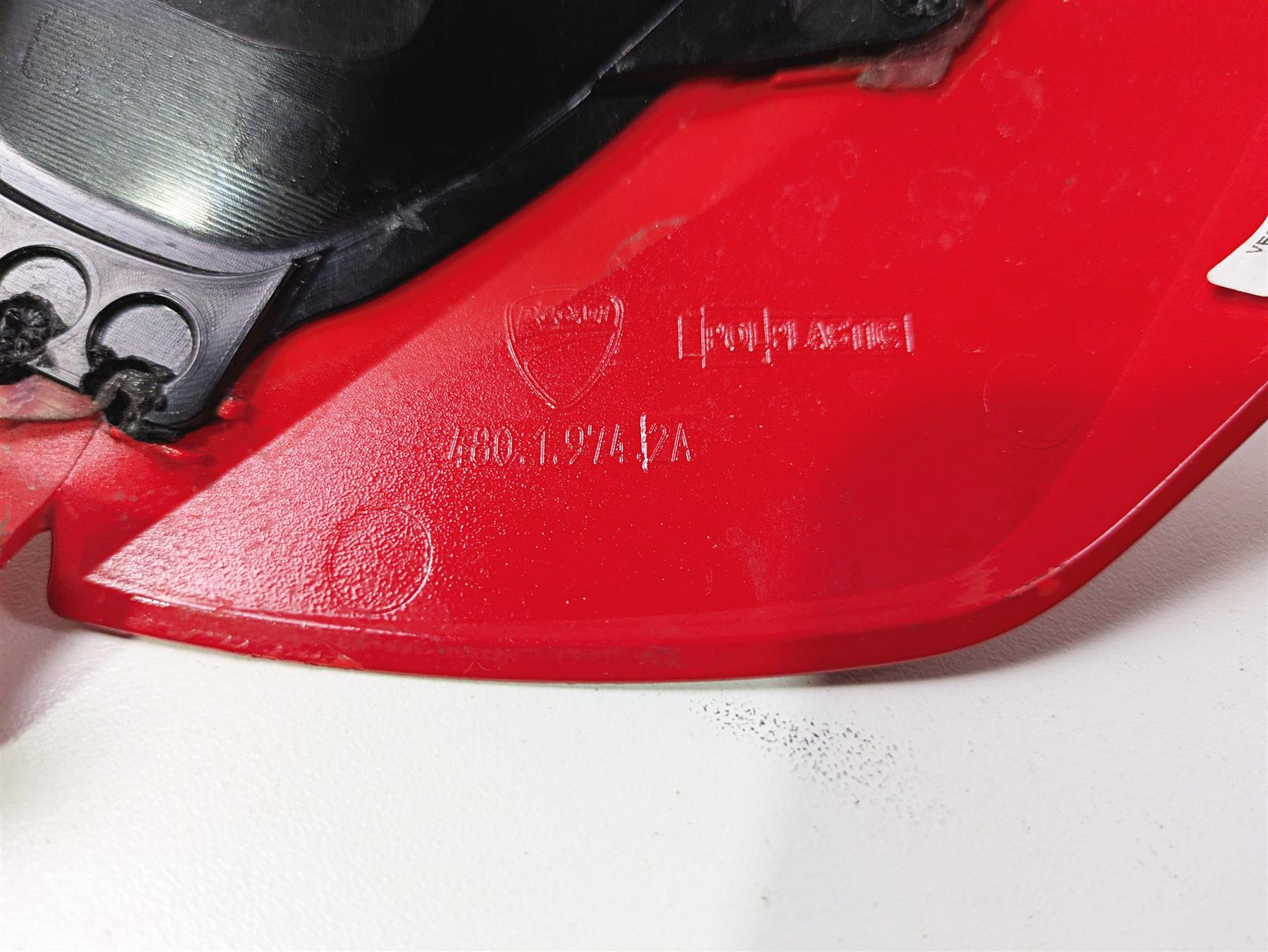 2022 Ducati Hypermotard 950 Upper Taillight Wing Cover 48028993AA {{ shop.shopifyCountryName }} - Mototech271