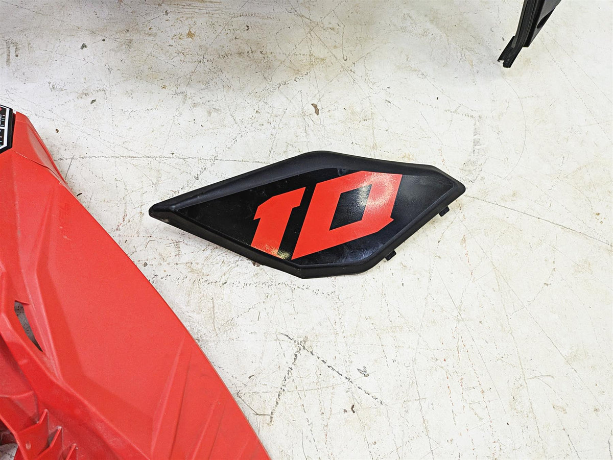 2022 SeaDoo Spark 900 Trixx Black & Red Deck Cover Fairing Set 291005484 {{ shop.shopifyCountryName }} - Mototech271