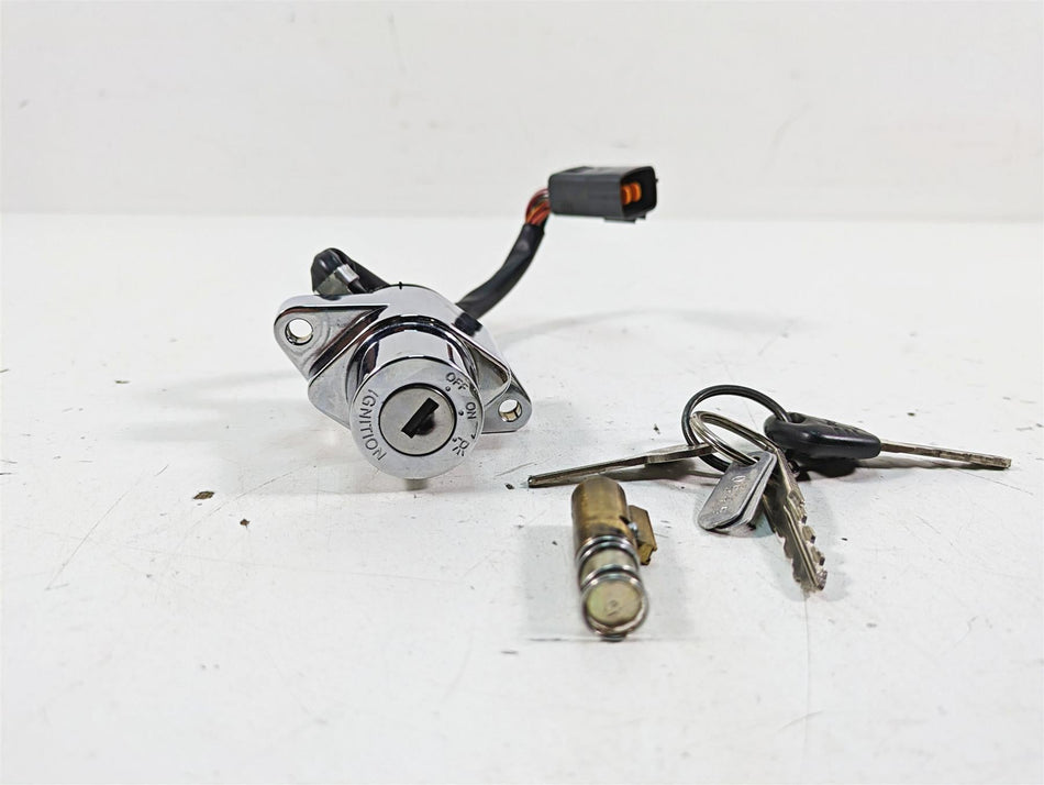 2011 Triumph America Ignition Switch Key Lock Set T2500782 T2500783 {{ shop.shopifyCountryName }} - Mototech271