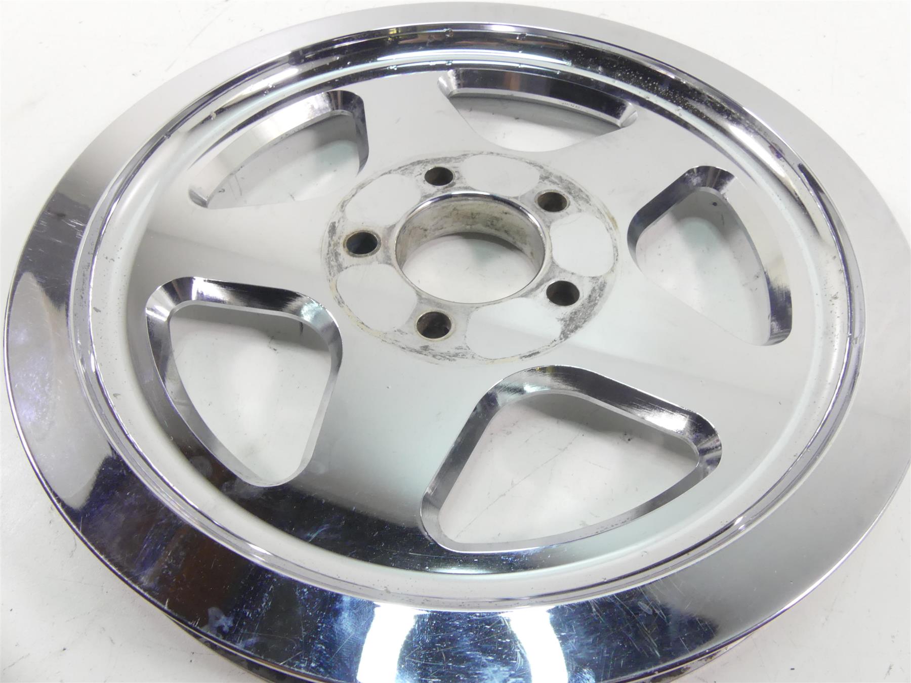 2005 Harley Touring CVO FLHTC SE Electra Glide Chrome Belt Sprocket Pulley 70T {{ shop.shopifyCountryName }} - Mototech271