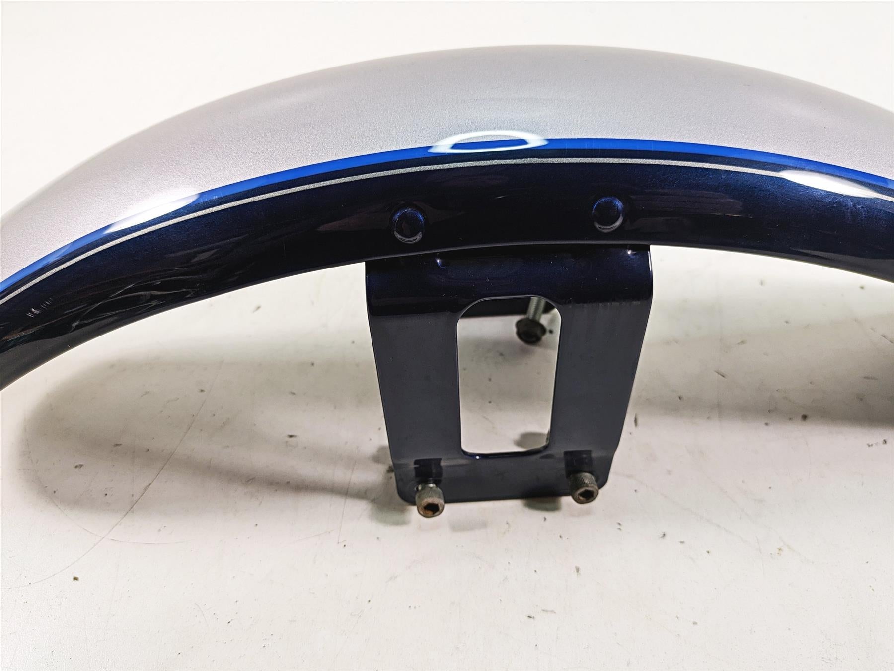 1999 Harley Dyna FXDL Low Rider Front Fender Blue Diamond Ice 58998-83E {{ shop.shopifyCountryName }} - Mototech271