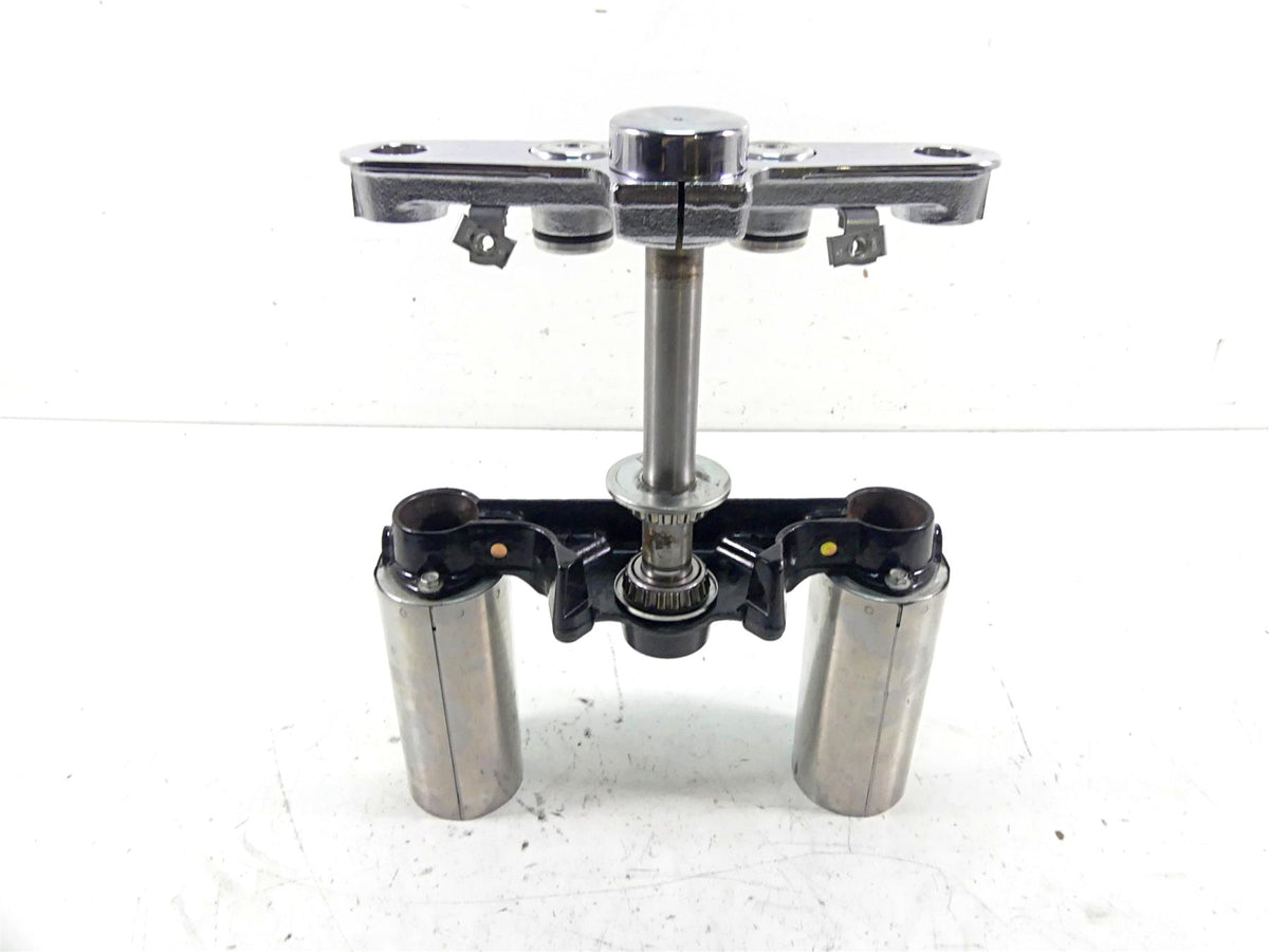 2011 Harley Softail FLSTF Fat Boy Upper Lower 41mm Triple Tree Set 45605-00A {{ shop.shopifyCountryName }} - Mototech271