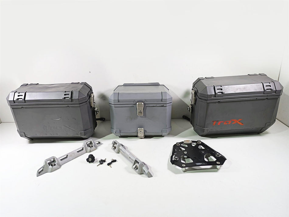 2015 Triumph Tiger Explorer XC SW-Motech Trax Saddlebag Hard Bag & Trunk Set {{ shop.shopifyCountryName }} - Mototech271