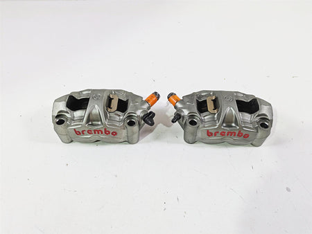 2016 Ducati Monster 1200 S Front Brake Calipers Brembo Monoblock 100mm 61041512A {{ shop.shopifyCountryName }} - Mototech271