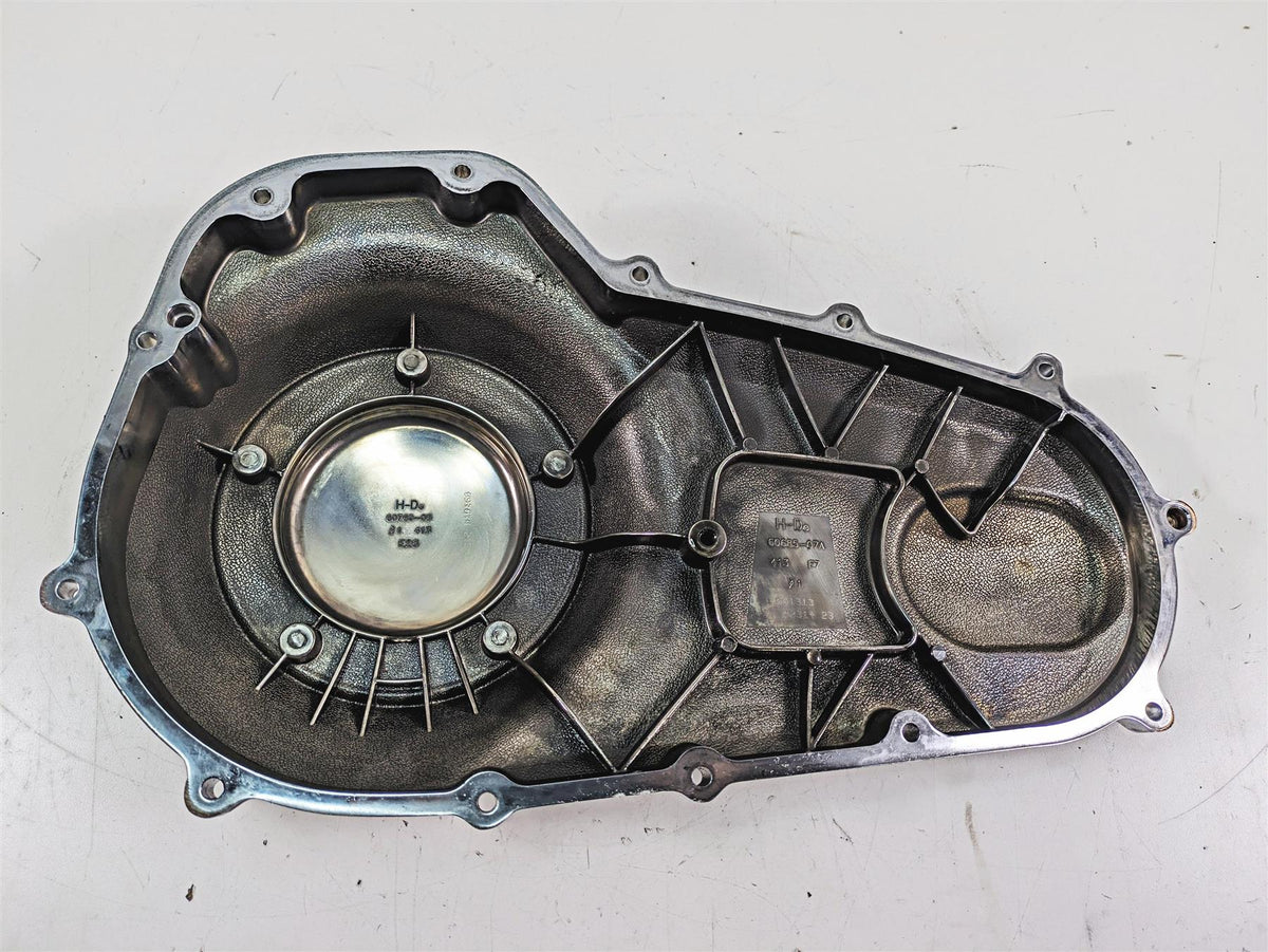 2014 Harley Touring FLHTK Electra Glide Outer Primary Clutch Cover 60685-07A {{ shop.shopifyCountryName }} - Mototech271