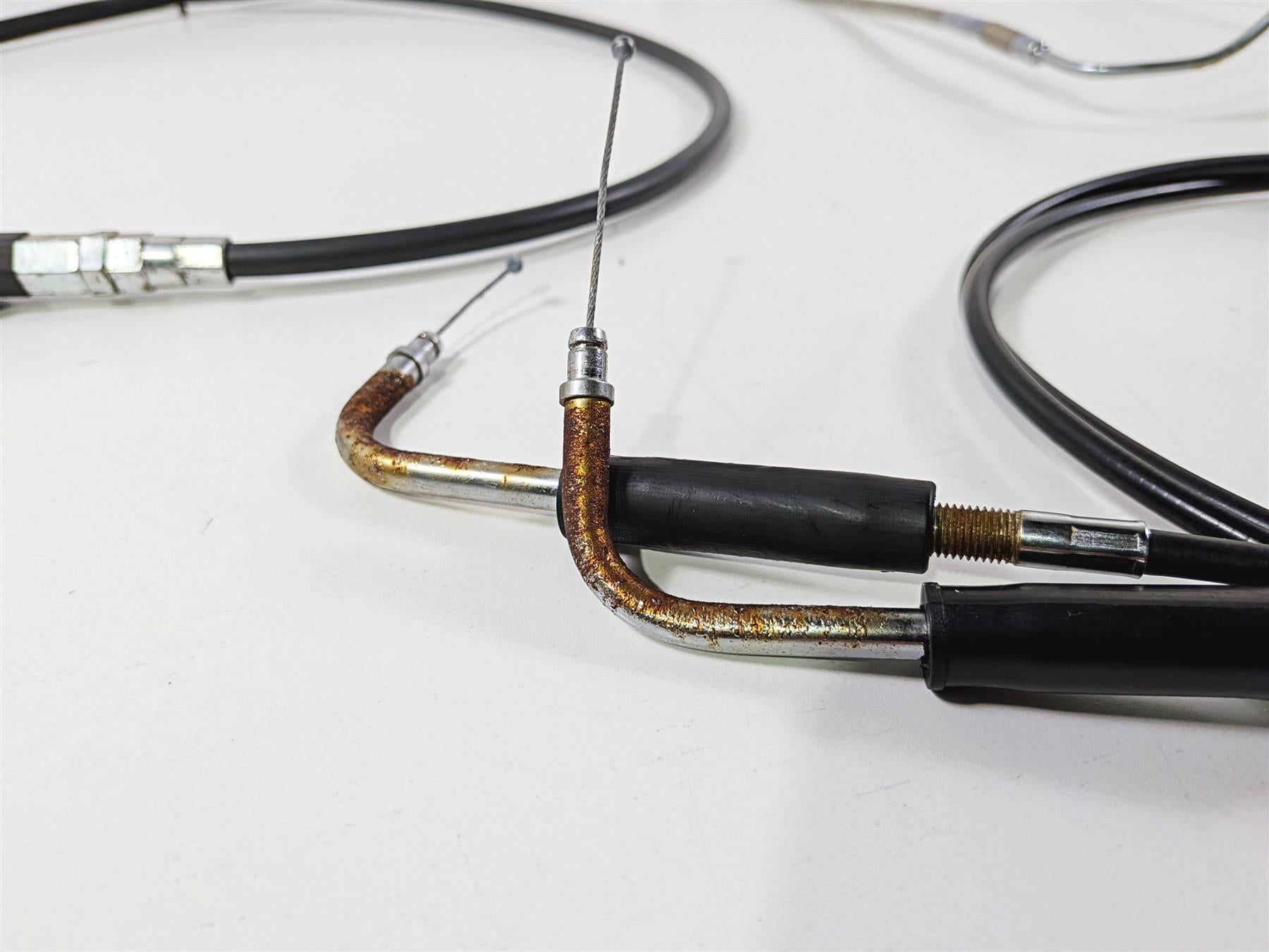 2011 Harley FXDF Dyna Fat Bob 13'' Handle Bar Extended Cable Kit {{ shop.shopifyCountryName }} - Mototech271
