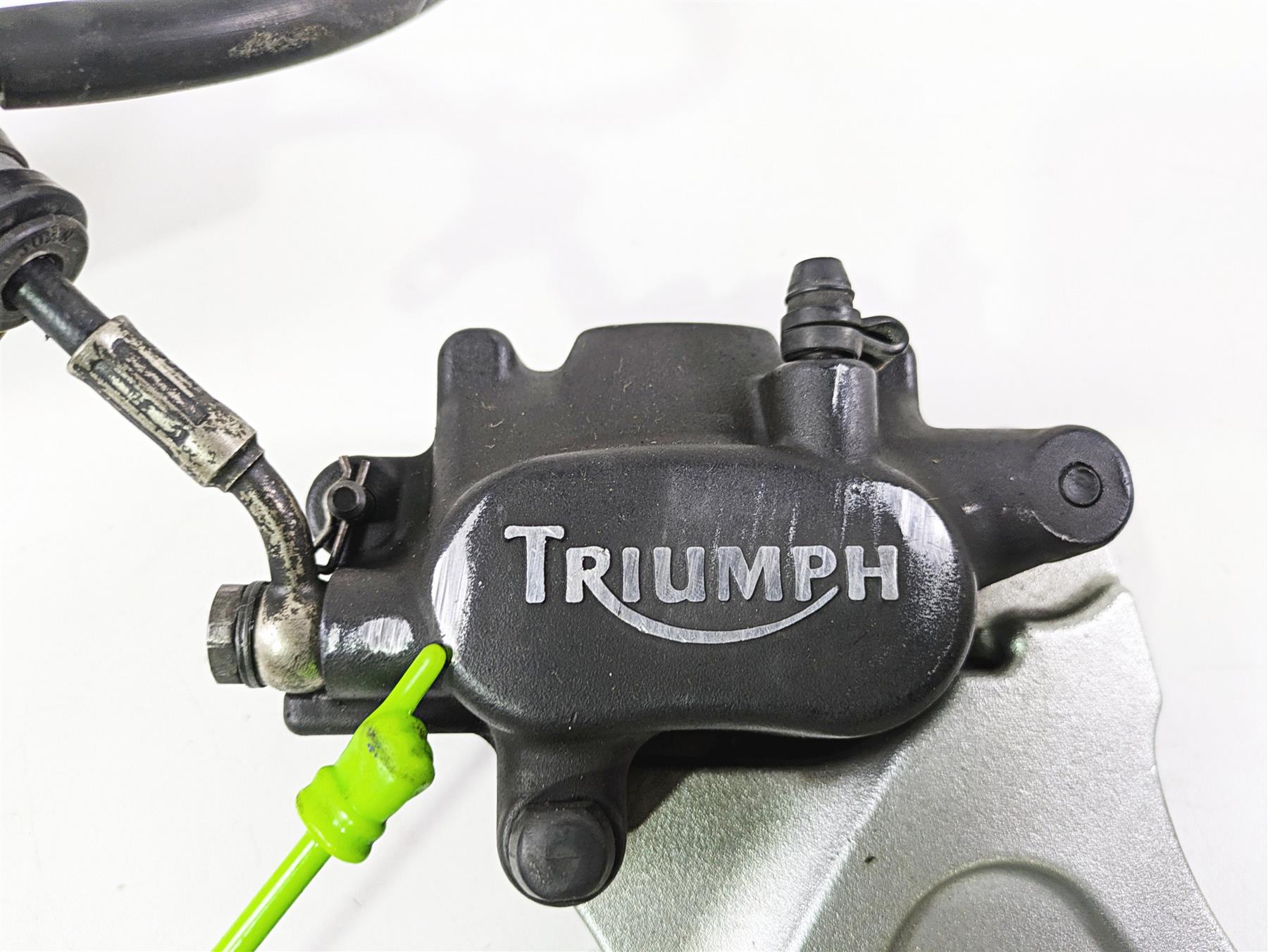 2006 Triumph Rocket 3 Rear Brake Caliper & Bracket & Line Set T2020703 {{ shop.shopifyCountryName }} - Mototech271