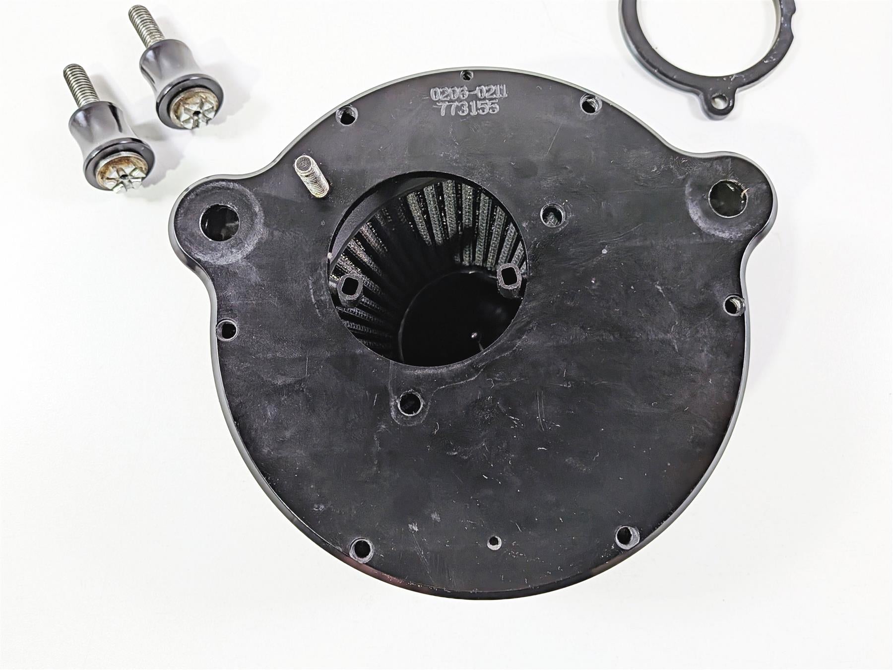 2017 Harley Touring FLHXS Street Glide Performance Machine MAX HP Air Cleaner Kit Black Contrast 577435 {{ shop.shopifyCountryName }} - Mototech271