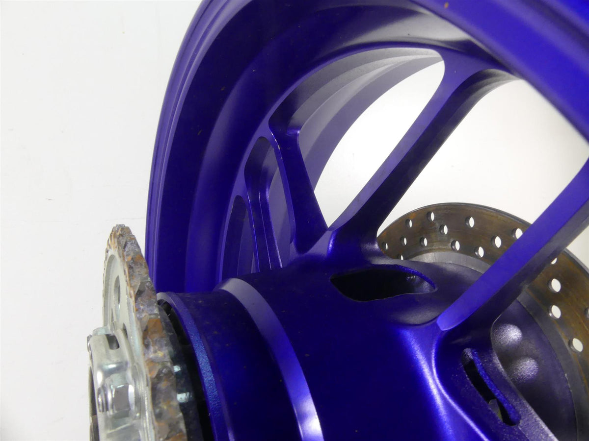 2022 Yamaha MT09 FZ09 Nice Rear Blue 17x5.5 Wheel Rim B7N-25338-00-P0 {{ shop.shopifyCountryName }} - Mototech271
