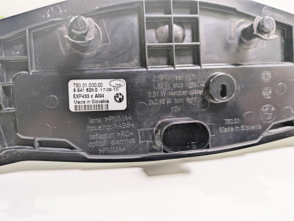 2016 BMW R1200RT K52 Taillight Tail Light Lamp 63218541629 {{ shop.shopifyCountryName }} - Mototech271