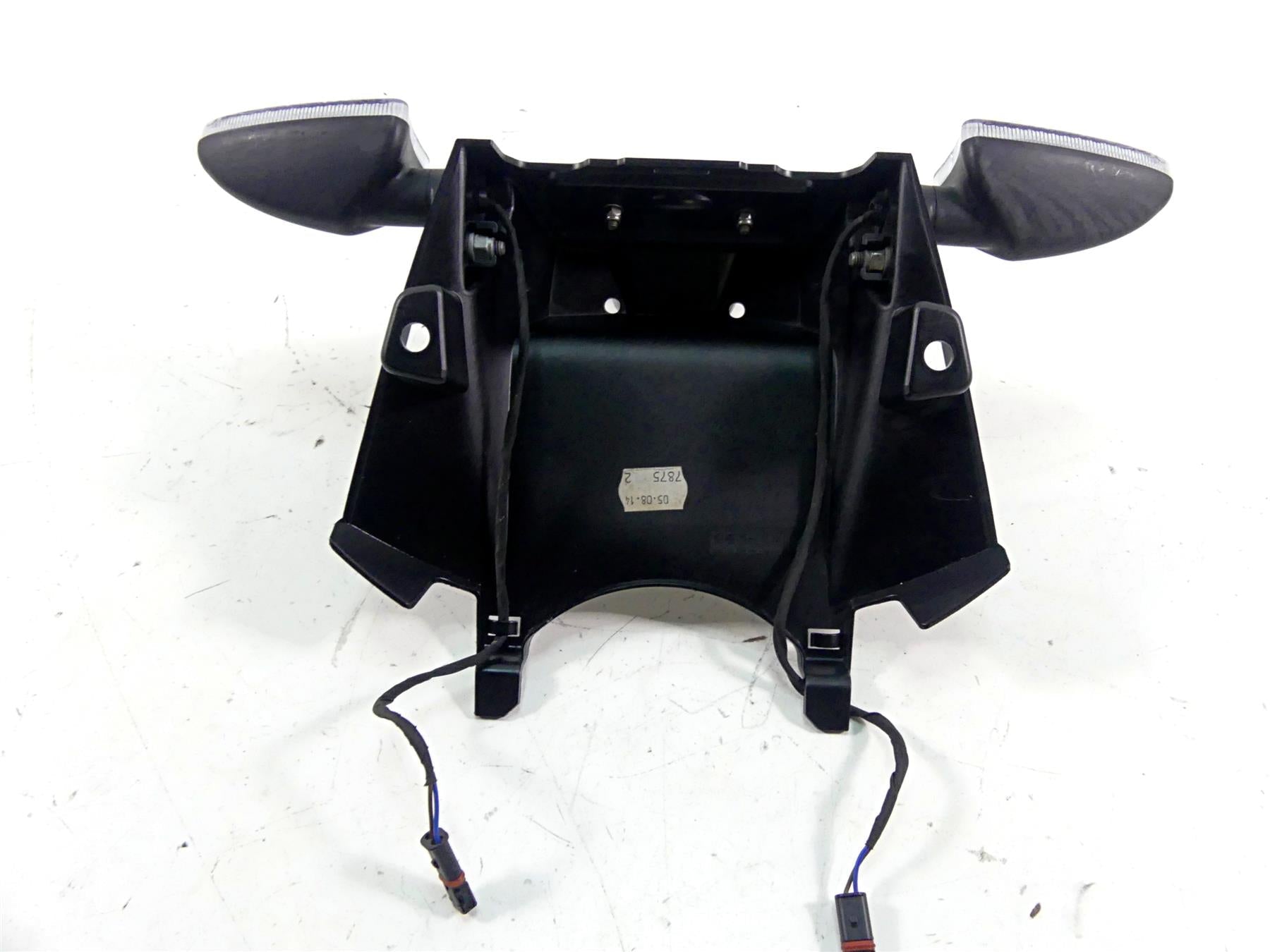 2015 BMW R1200GS GSW K50 License Plate Holder Rear Turn Signal Set 46628532317 {{ shop.shopifyCountryName }} - Mototech271