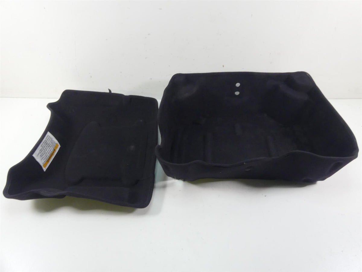 2009 Harley FLHTCU SE4 CVO E-Glide Upper Lower Trunk Liner Set 53280-08 53301-06 {{ shop.shopifyCountryName }} - Mototech271