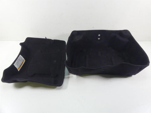 2009 Harley FLHTCU SE4 CVO E-Glide Upper Lower Trunk Liner Set 53280-08 53301-06 | Mototech271