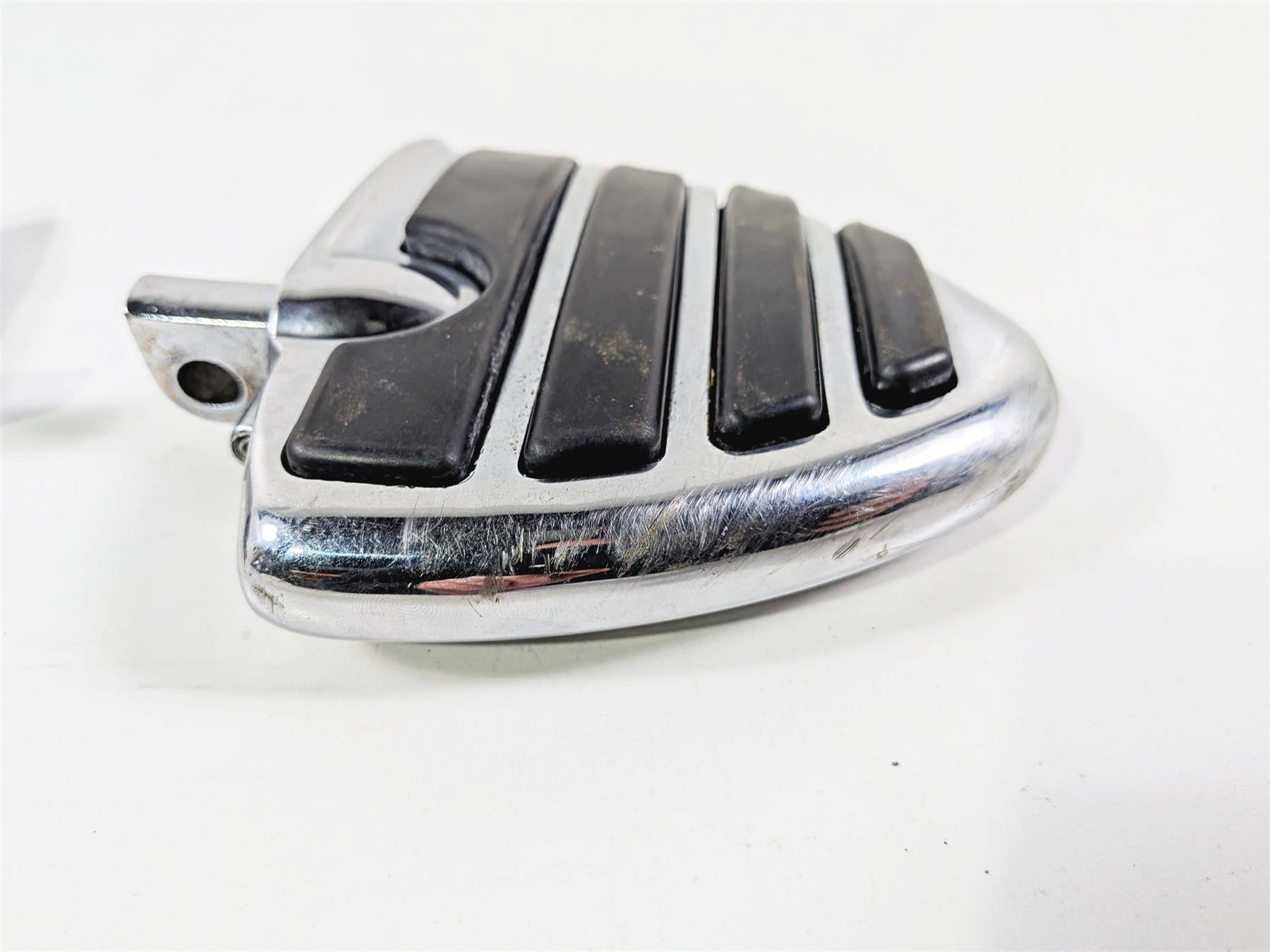 2009 Harley FXCWC Softail Rocker Mini Chrome Wing Front Footpeg Foot Rest Set {{ shop.shopifyCountryName }} - Mototech271