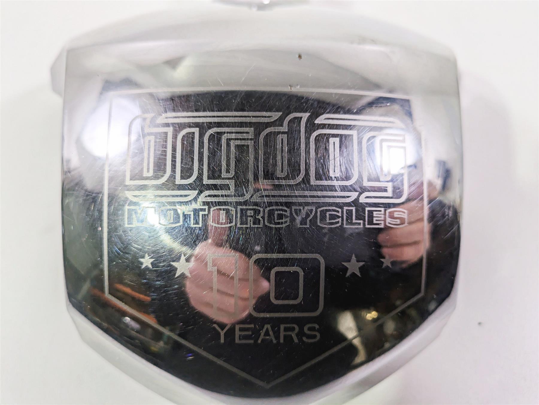 2004 Big Dog Chopper 10 Years Chrome Coil Cover FAiring & Mount 170-000032-01 {{ shop.shopifyCountryName }} - Mototech271