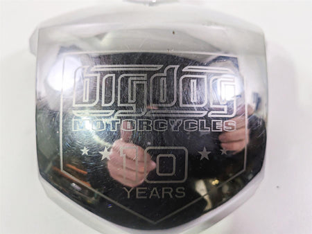 2004 Big Dog Chopper 10 Years Chrome Coil Cover FAiring & Mount 170-000032-01 {{ shop.shopifyCountryName }} - Mototech271