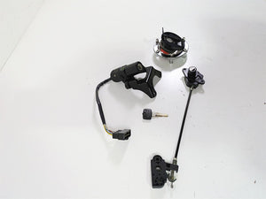 2006 Triumph Rocket 3 Ignition Switch Key Lock Tank Cap Set T2501074 T2502540