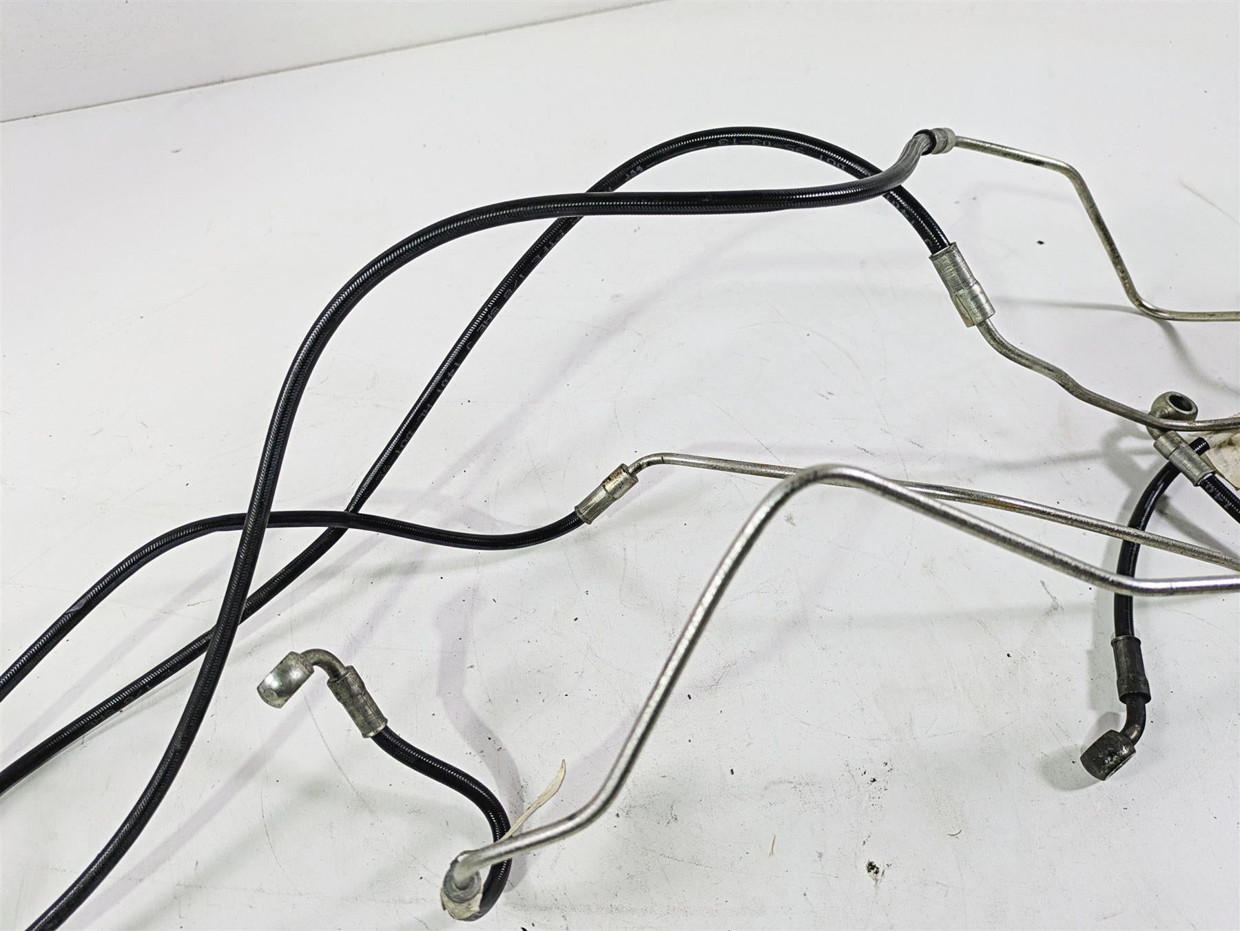 2013 Ducati Hyperstrada 821 Front Rear Abs Brake Line Set 61810451C 61911561A {{ shop.shopifyCountryName }} - Mototech271