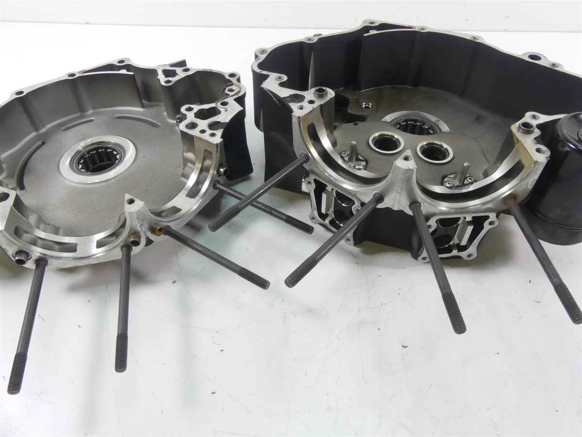 2008 Harley Softail FXSTB Night Train Crankcase Crank Engine Case 24722-07B {{ shop.shopifyCountryName }} - Mototech271