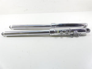 2008 Harley FXCWC Softail Rocker C Chrome 49mm Front Fork Legs 46950-08 46953-08