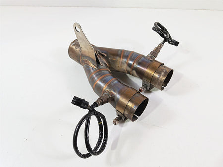 2024 Yamaha YZF R1 RN65 Aftermarket 2-1 Exhaust Header Mid Pipe + O2 Sensors {{ shop.shopifyCountryName }} - Mototech271