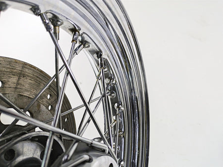 2005 Harley Softail FLSTSCI Heritage Springer Front 16x3 Spoke Wheel 43011-05B {{ shop.shopifyCountryName }} - Mototech271
