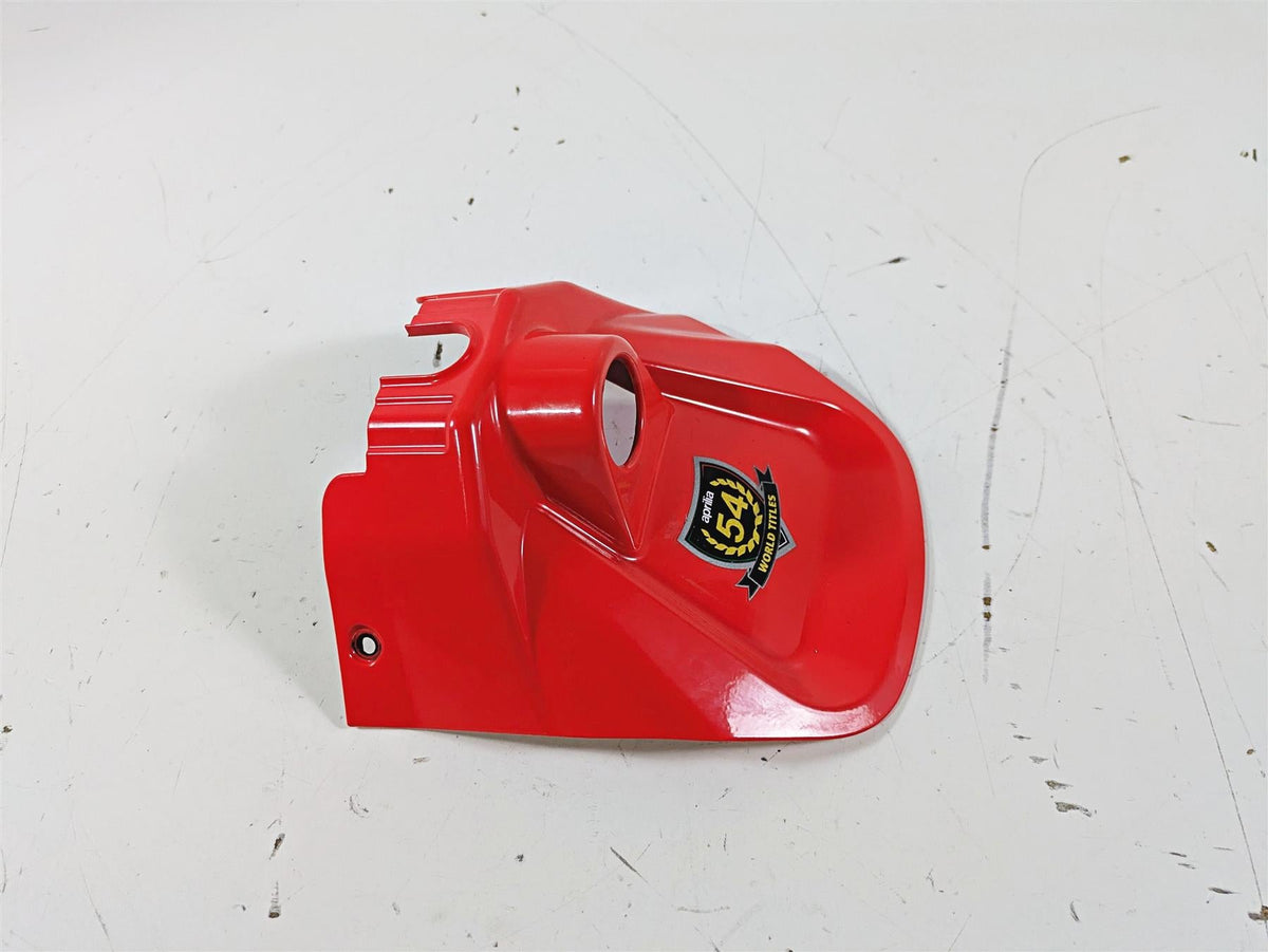 2021 Aprilia RS660 Upper Tank Red Ignition Switch Cover Fairing 2B006630 {{ shop.shopifyCountryName }} - Mototech271