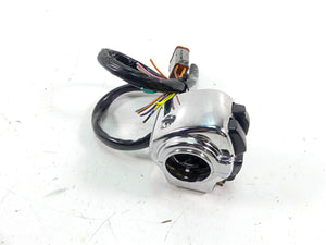 2006 Harley Touring FLHTCU SE E-Glide Left Hand Chrome Control Switch 71597-96B | Mototech271