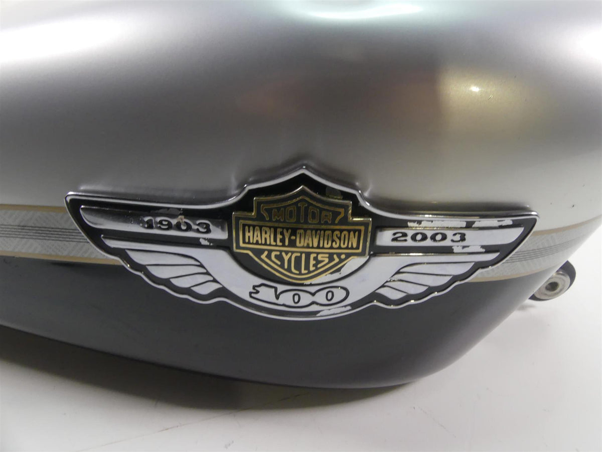 2003 Harley Sportster XL1200 C 100th Anniv Fuel Gas Petrol Tank - Dent 61348-03 {{ shop.shopifyCountryName }} - Mototech271
