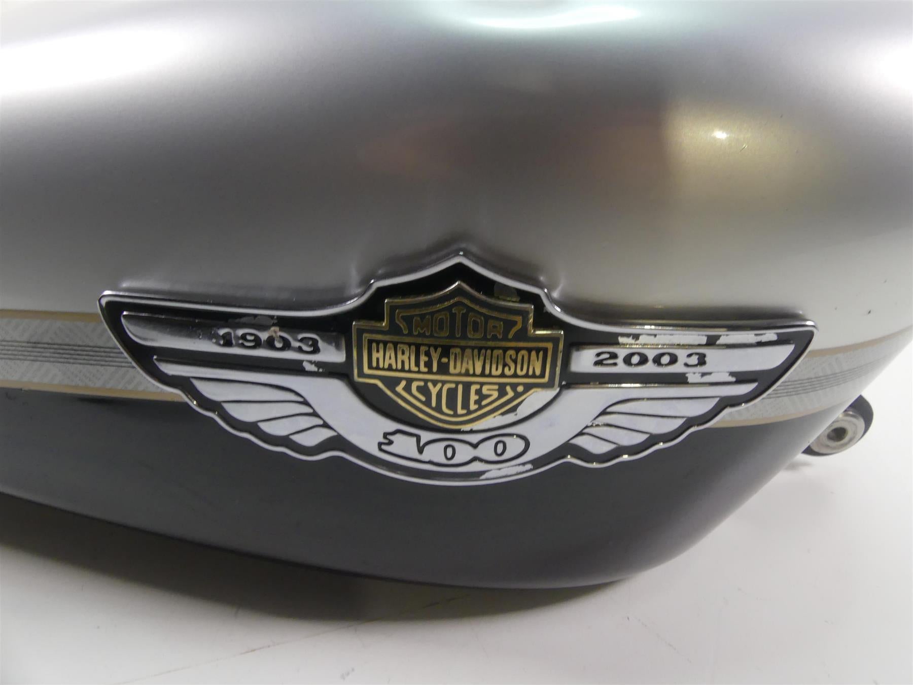 2003 Harley Sportster XL1200 C 100th Anniv Fuel Gas Petrol Tank - Dent 61348-03 {{ shop.shopifyCountryName }} - Mototech271