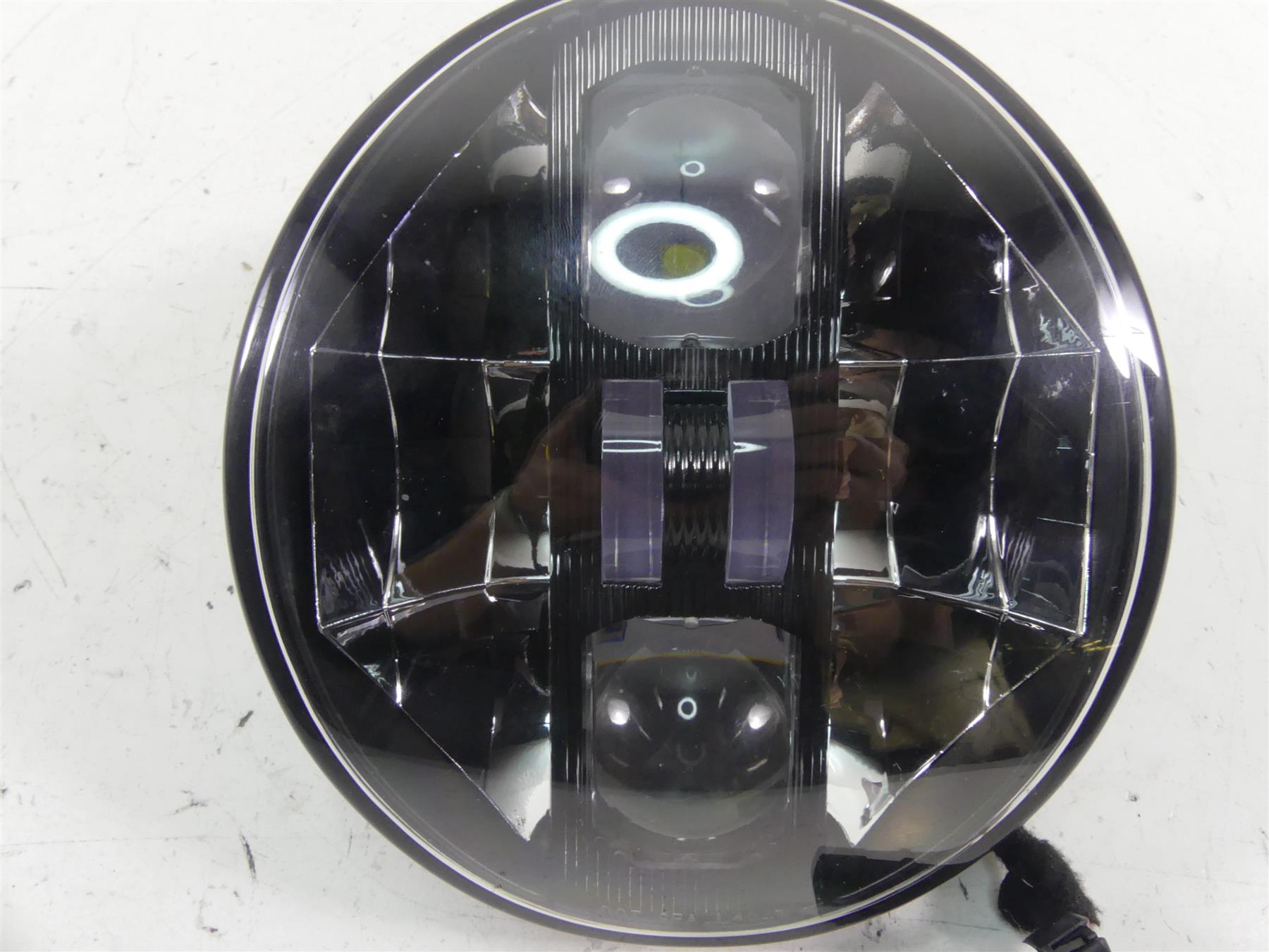 2012 Harley VRSCF Muscle Rod Aftermarket Led Headlight Head Light Lamp {{ shop.shopifyCountryName }} - Mototech271