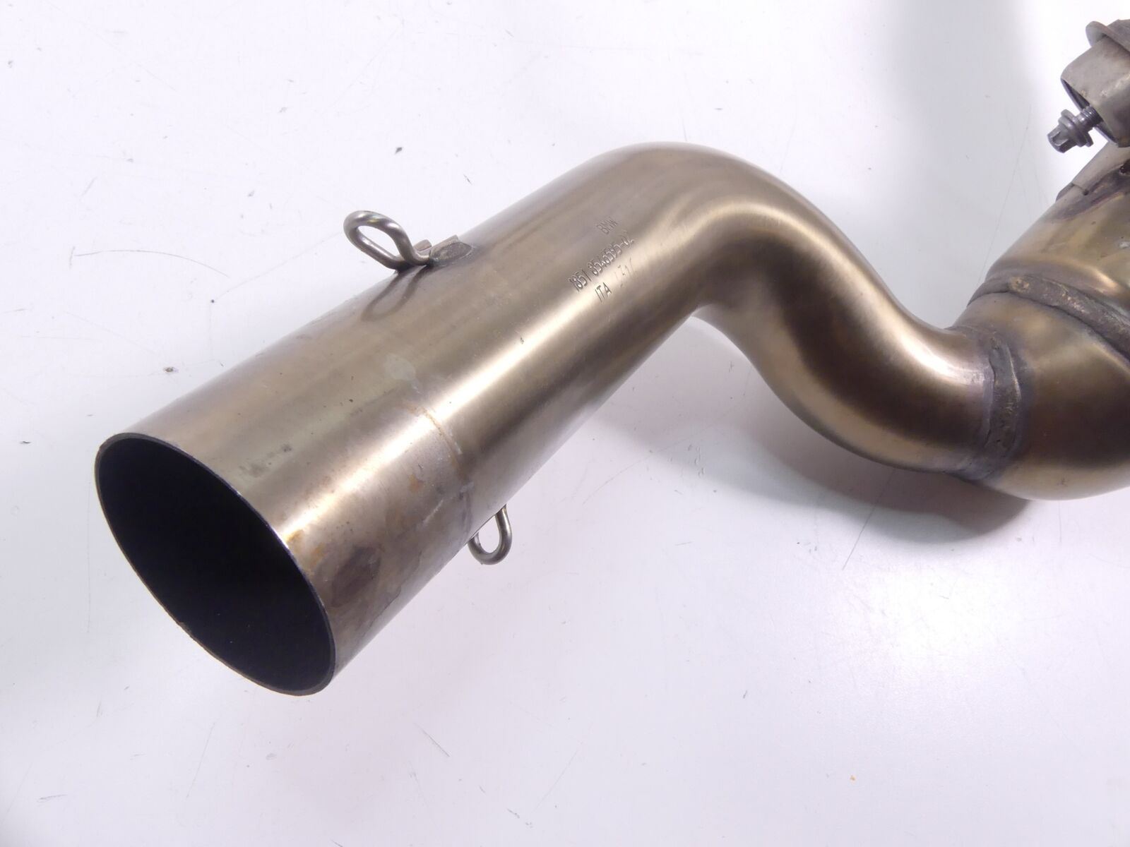 2017 BMW F800GS K72 Exhaust Header Pipe Manifold - No Dents 18518546595 {{ shop.shopifyCountryName }} - Mototech271