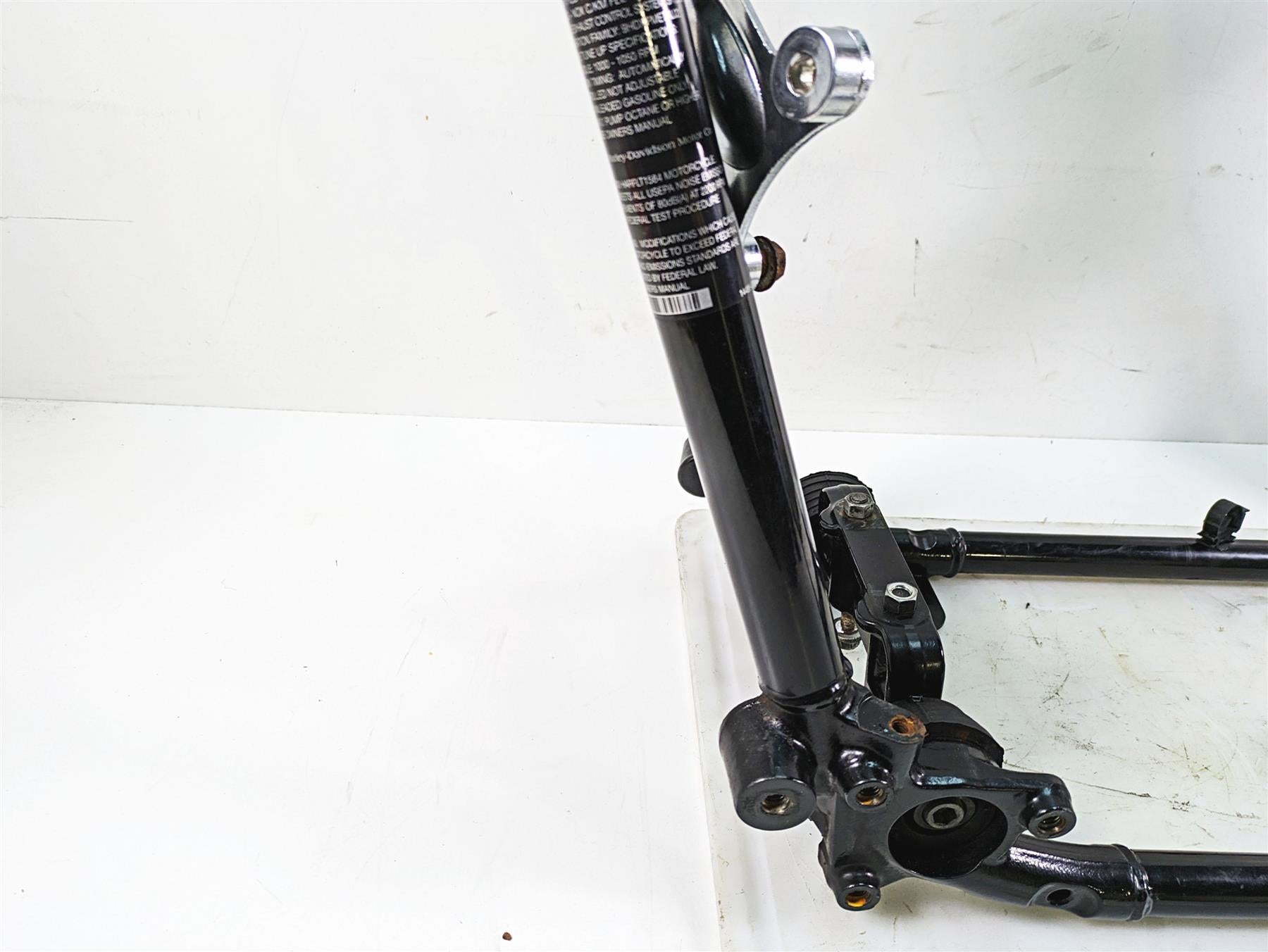 2009 Harley Touring FLHTCU Electra Glide Straight Main Frame Chassis With Clean Georgia Title 47900-11BHP {{ shop.shopifyCountryName }} - Mototech271