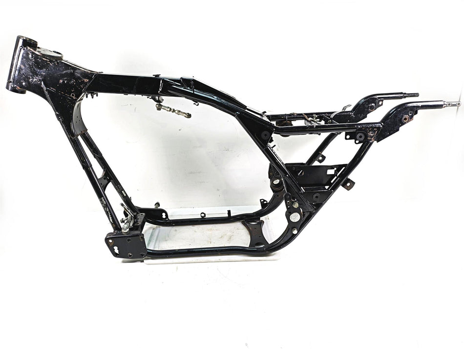 1999 Harley Touring FLHTC Electra Glide Straight Main Frame Chassis With Texas Salvage Title 47900-01 {{ shop.shopifyCountryName }} - Mototech271