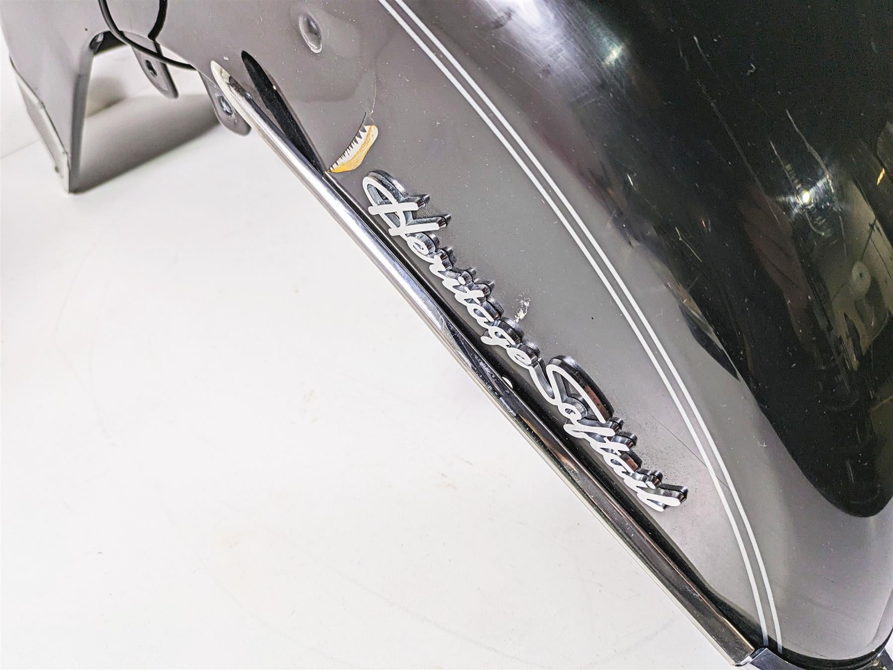 2008 Harley FLSTC Softail Heritage Front Fender Vivid Blavck - Read 59129-03 {{ shop.shopifyCountryName }} - Mototech271