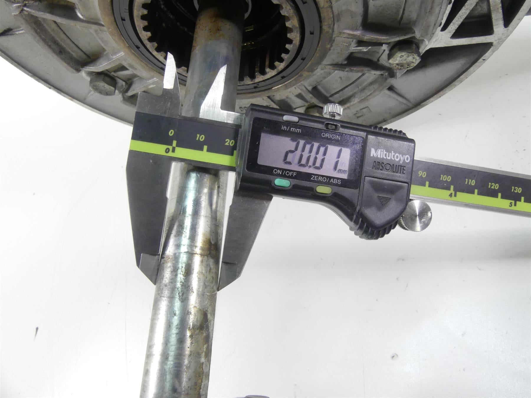 2001 Moto Guzzi California Sp 1100 Differential Swingarm Drive Shaft GU30350262 {{ shop.shopifyCountryName }} - Mototech271