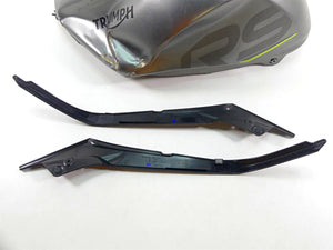 2022 Triumph Speed Triple 1200 RS Dented Fuel Gas Tank & Infill Covers T2408577 | Mototech271