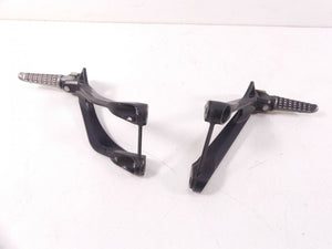 2008 Kawasaki ZX6R Ninja Rear Passenger Foot Peg Set 35063-0144-W9 35063-0145-W9