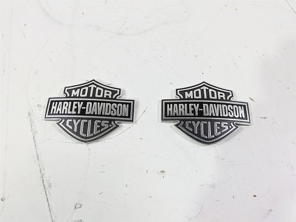 2017 Harley FLS Softail Slim Fuel Gas Petrol Tank Emblem Set 61400055 61400056 {{ shop.shopifyCountryName }} - Mototech271
