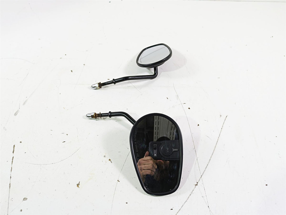 2005 Harley Softail FLSTSCI Heritage Springer Black Rear View Mirrors 91845-03B {{ shop.shopifyCountryName }} - Mototech271